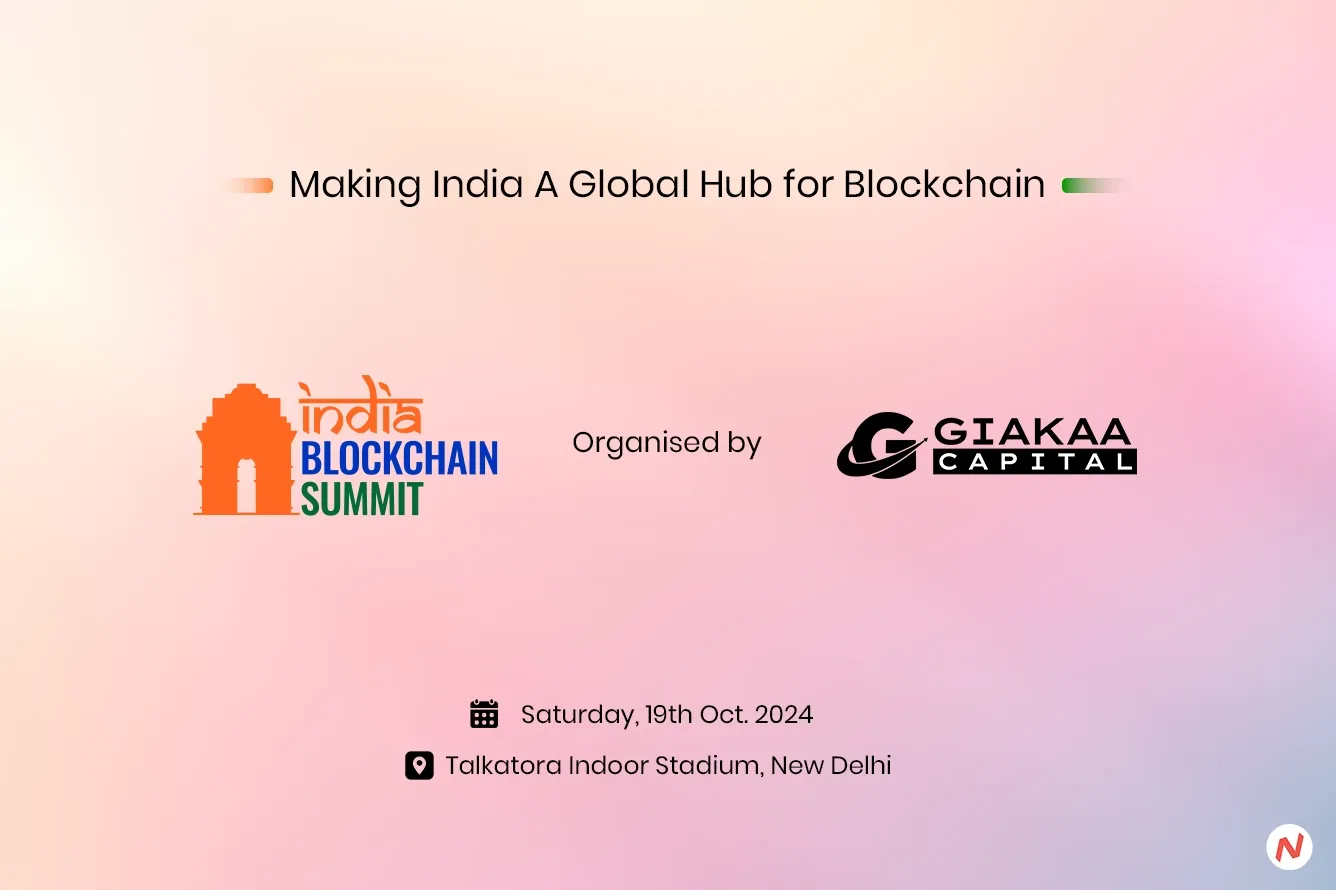India Blockchain Summit 2024 hosted by Giakaa Capital at Talkatora Indoor Stadium, New Delhi
