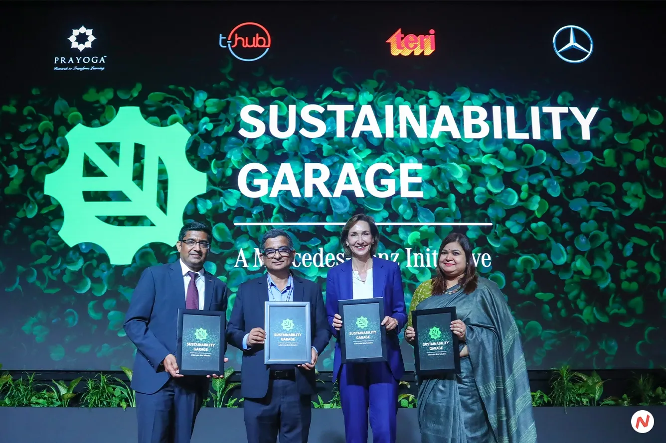 Mercedes-Benz Sustainability Dialogue India 2024 in New Delhi, with Renata Jungo Brüngger and Manu Saale announcing the expan