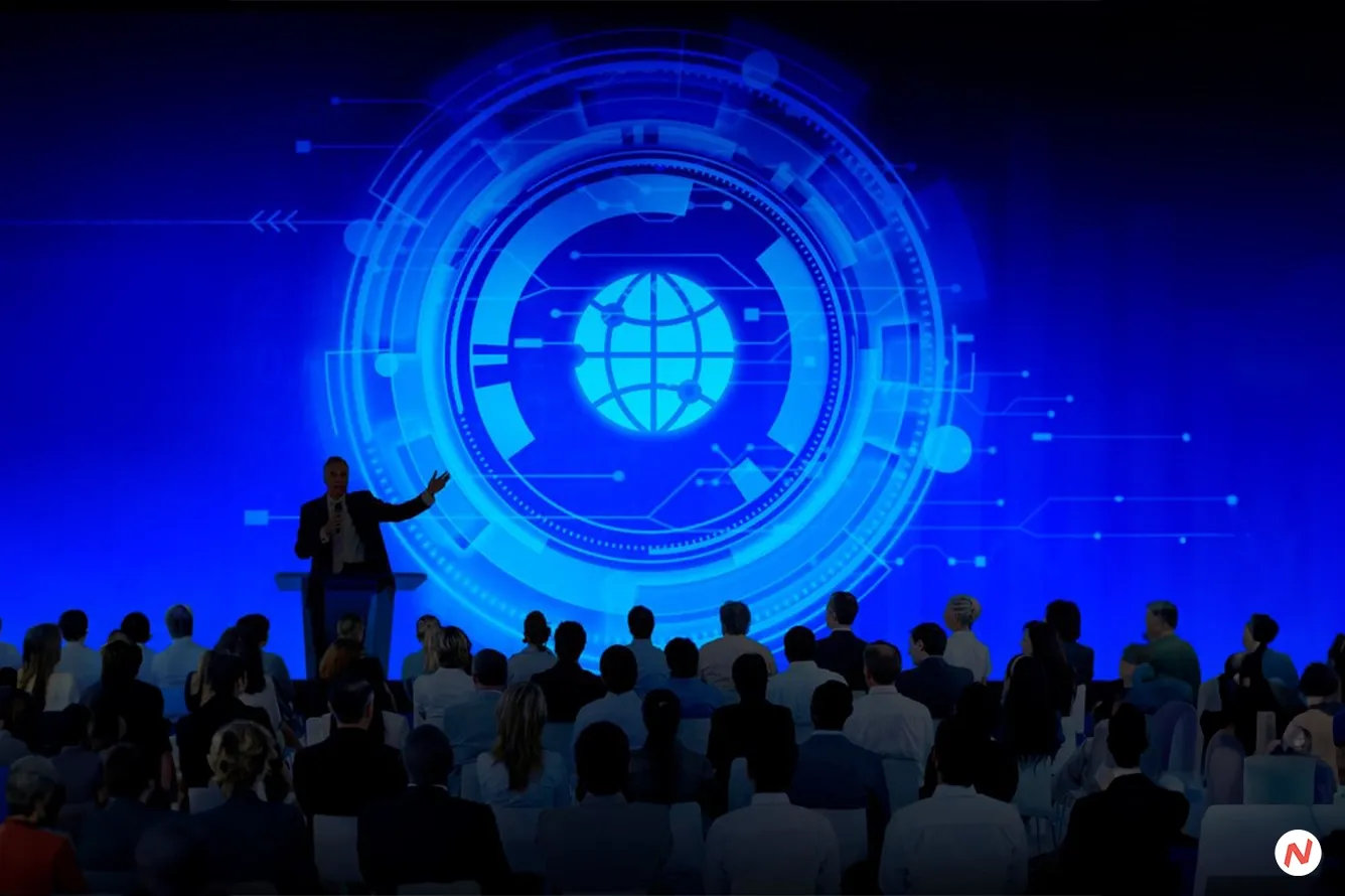 Collage of five Web3 events including Zebu Live in London and India Blockchain Summit in New Delhi.