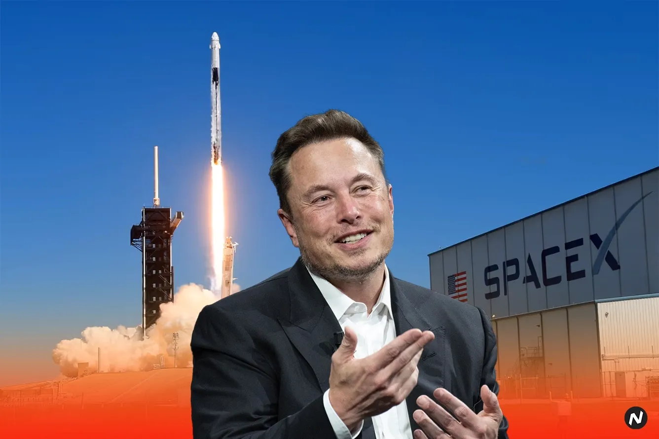 SpaceX's Starship rocket on the launch pad ahead of its sixth test flight on November 18