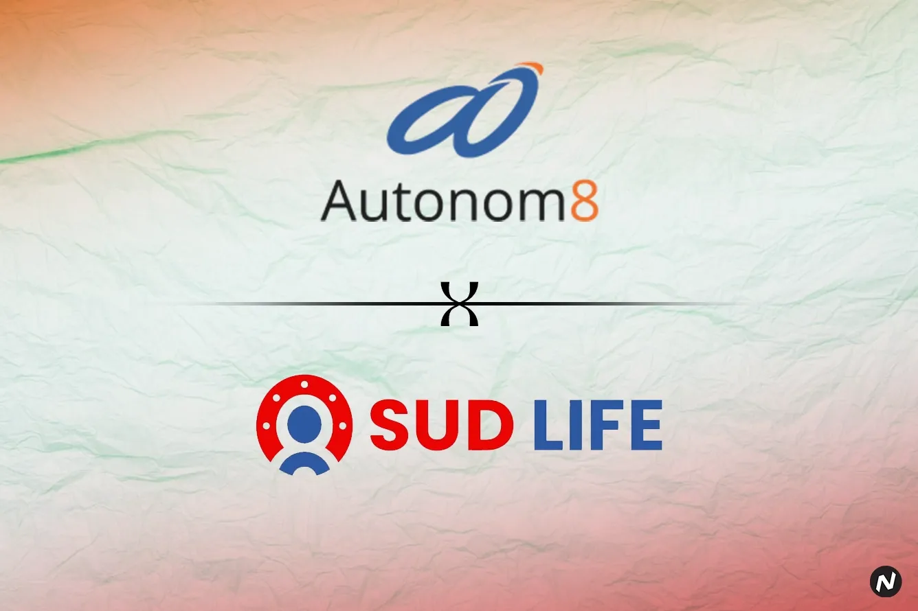 Autonom8 and SUD Life Insurance partnership for hyperautomation-powered agent onboarding
