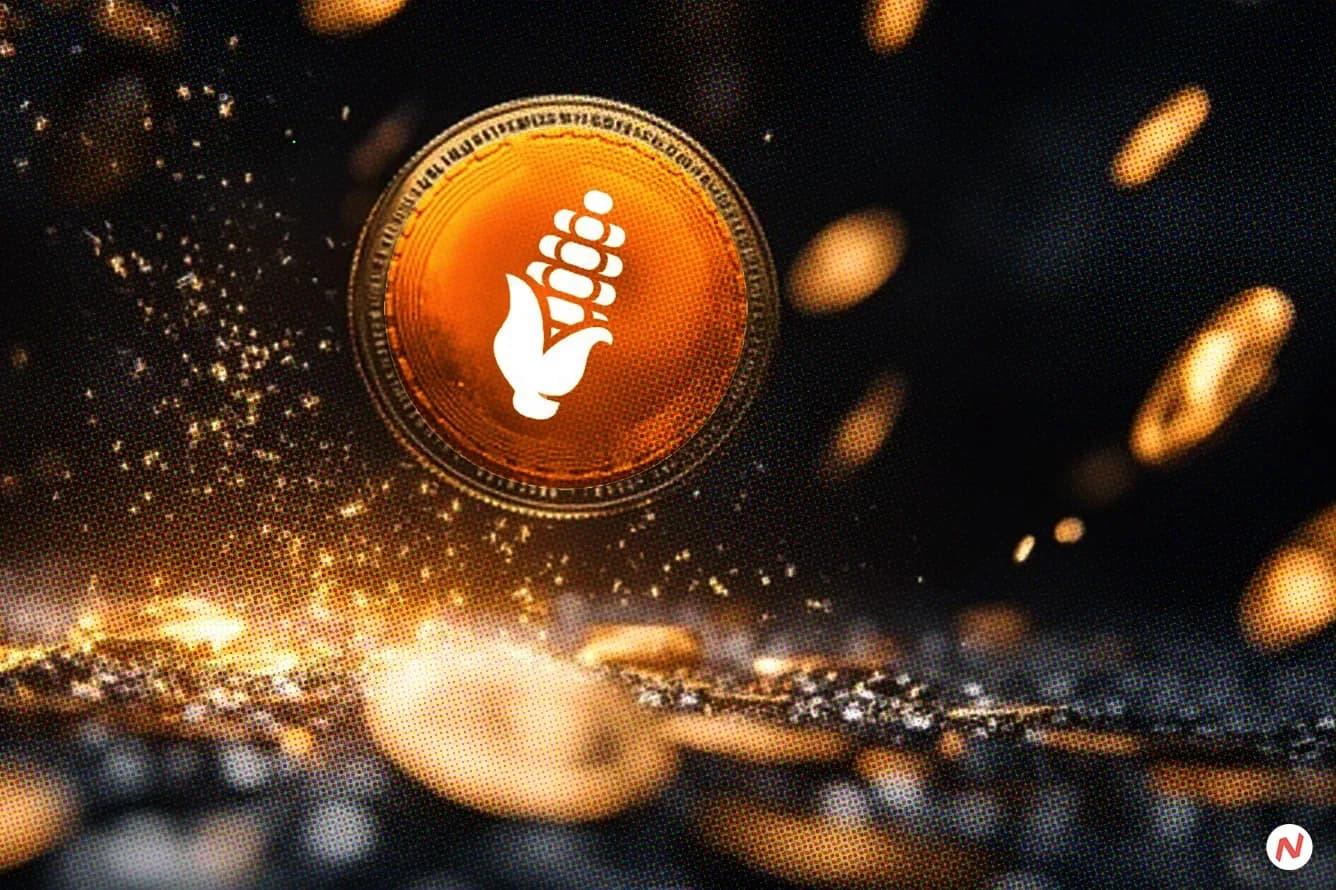 Corn Ethereum L2 network logo and Bitcoin DeFi integration funding announcement