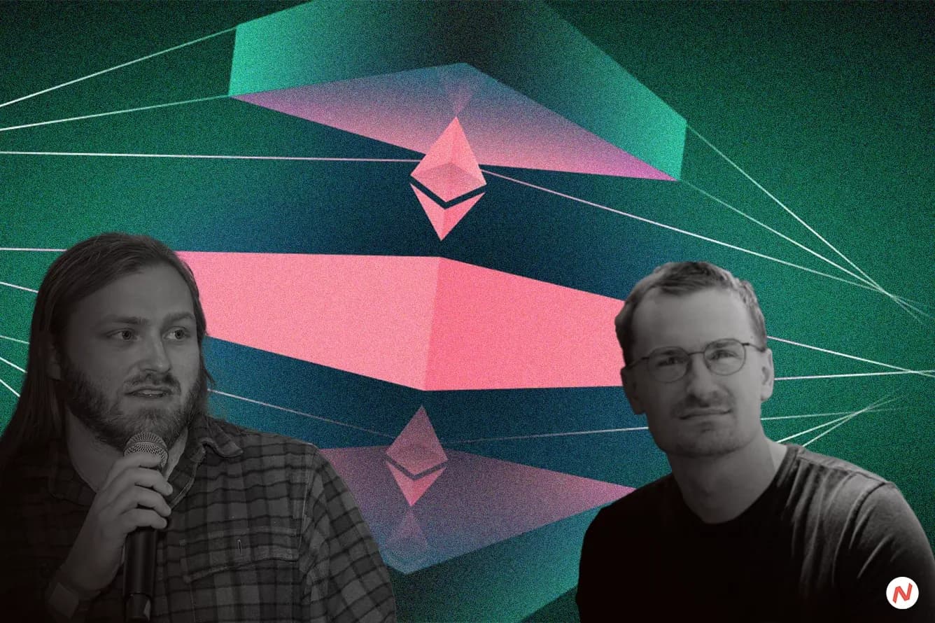 Ethereum layer 2 network concept showing blockchain connections and rollup infrastructure
