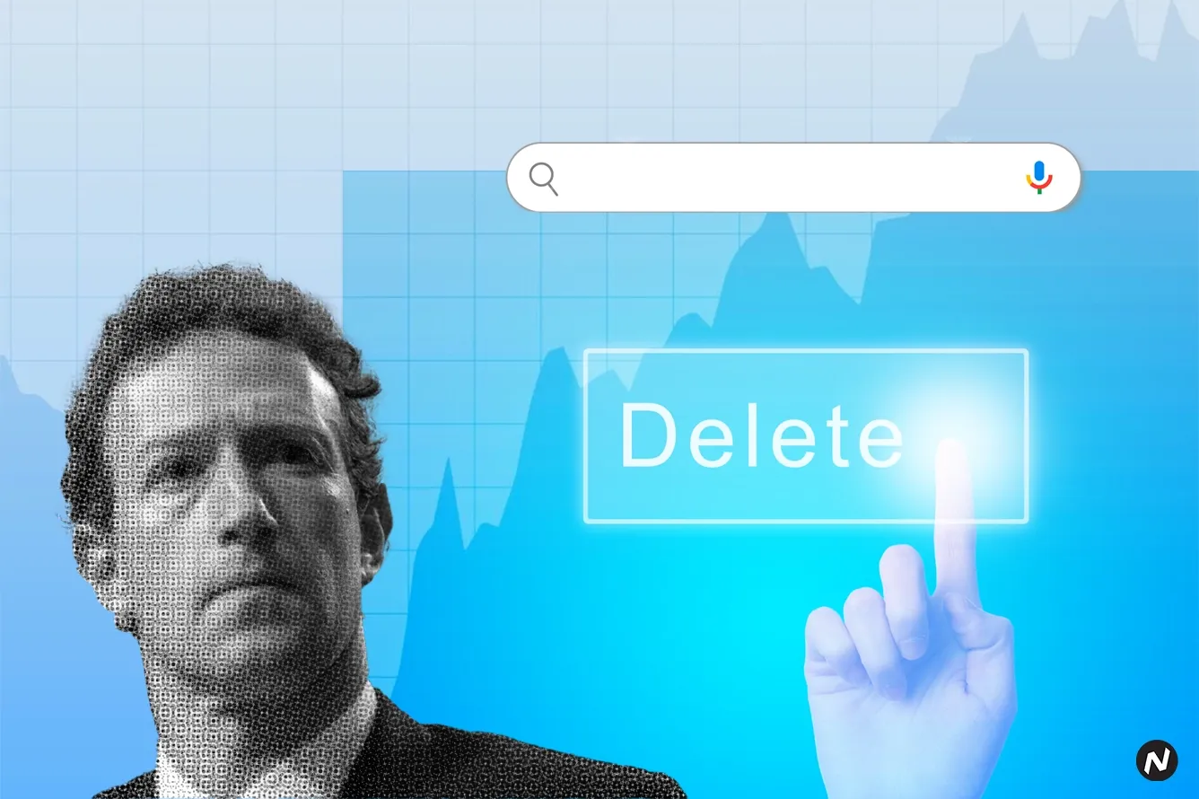 Meta CEO Mark Zuckerberg announces end of third-party fact-checking, sparking user backlash and a surge in searches to delete