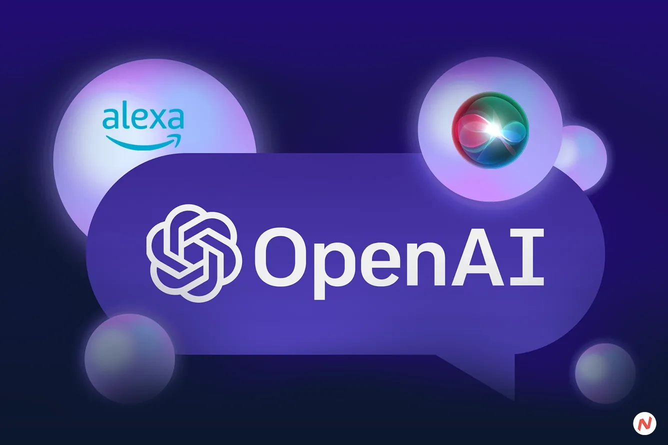 OpenAI logo with ChatGPT interface showing scheduled task reminders