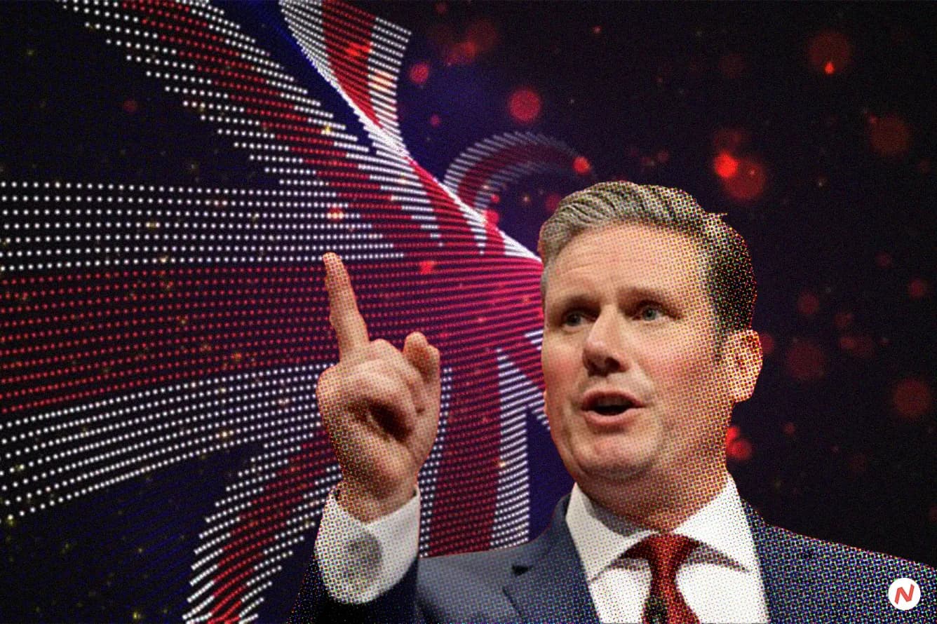 UK Prime Minister Keir Starmer announcing AI plan to make Britain a global leader