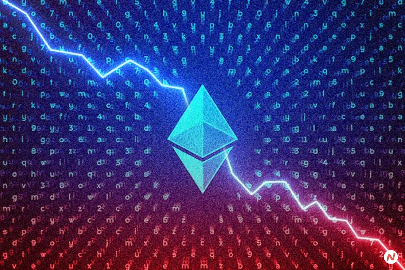 Ethereum price chart showing 18% crash to $2,368 amid $2.3 billion crypto liquidation storm