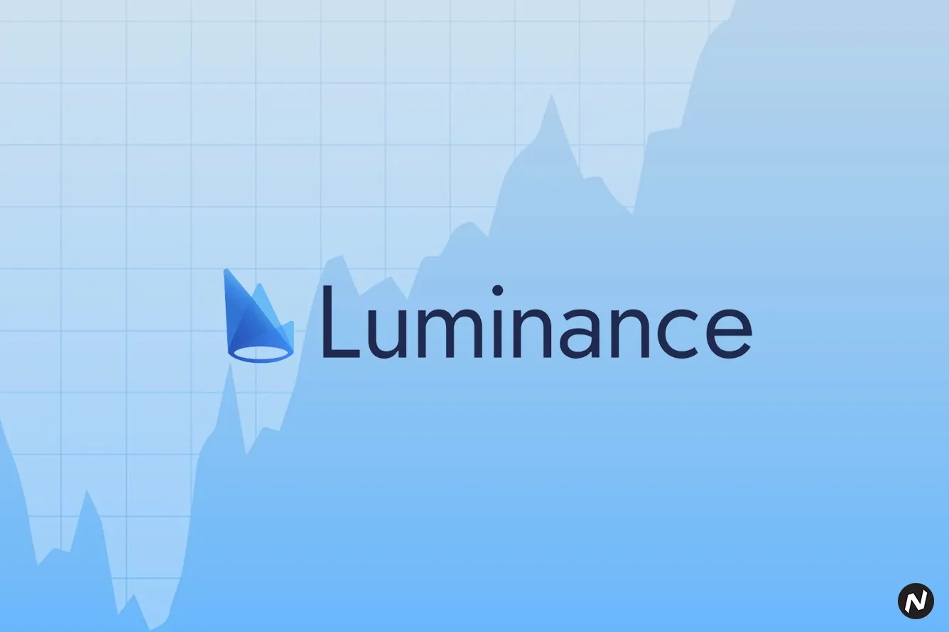 Luminance legal AI platform logo or interface, founded by Cambridge academics, after $75M Series C funding