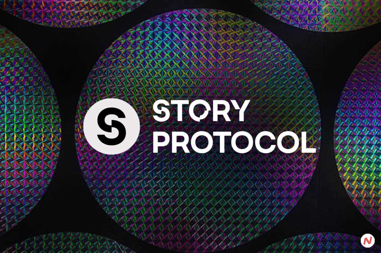 Story Protocol logo or illustration of mainnet launch and IP token for decentralized intellectual property management