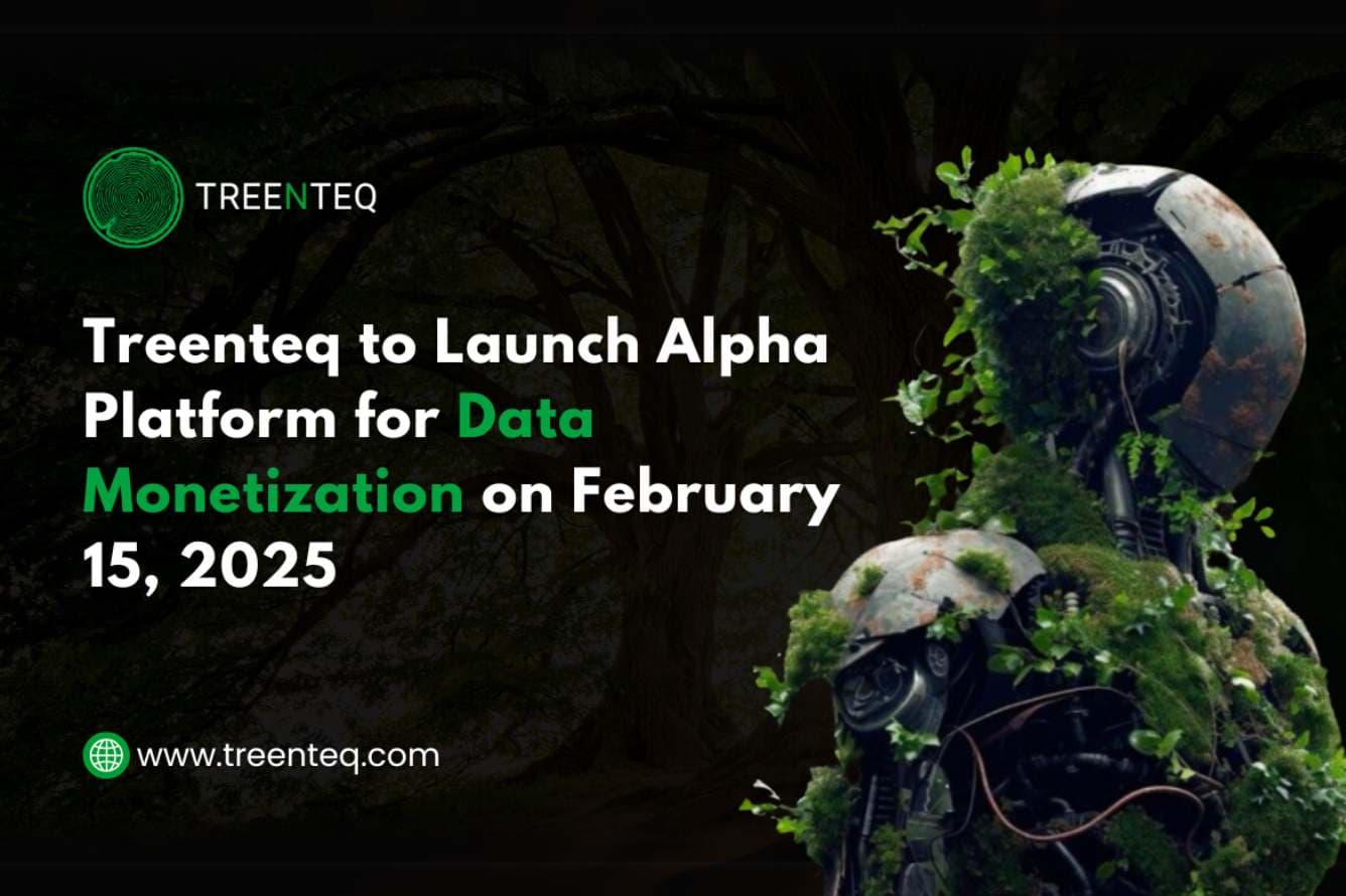 Treenteq Alpha platform launch for data monetization using blockchain and decentralized storage