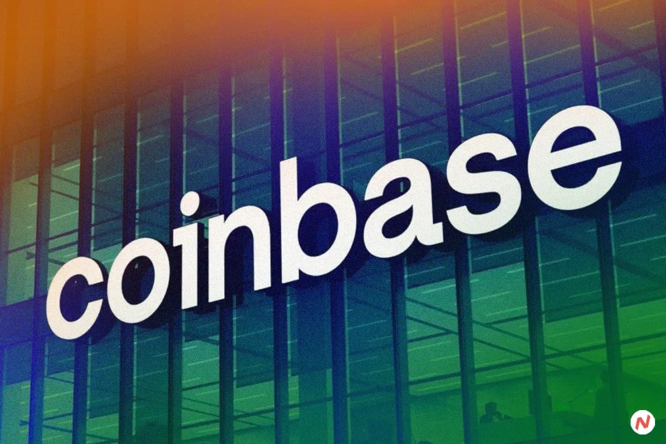 Coinbase logo and cryptocurrency concept imagery reflecting its planned India market re-entry