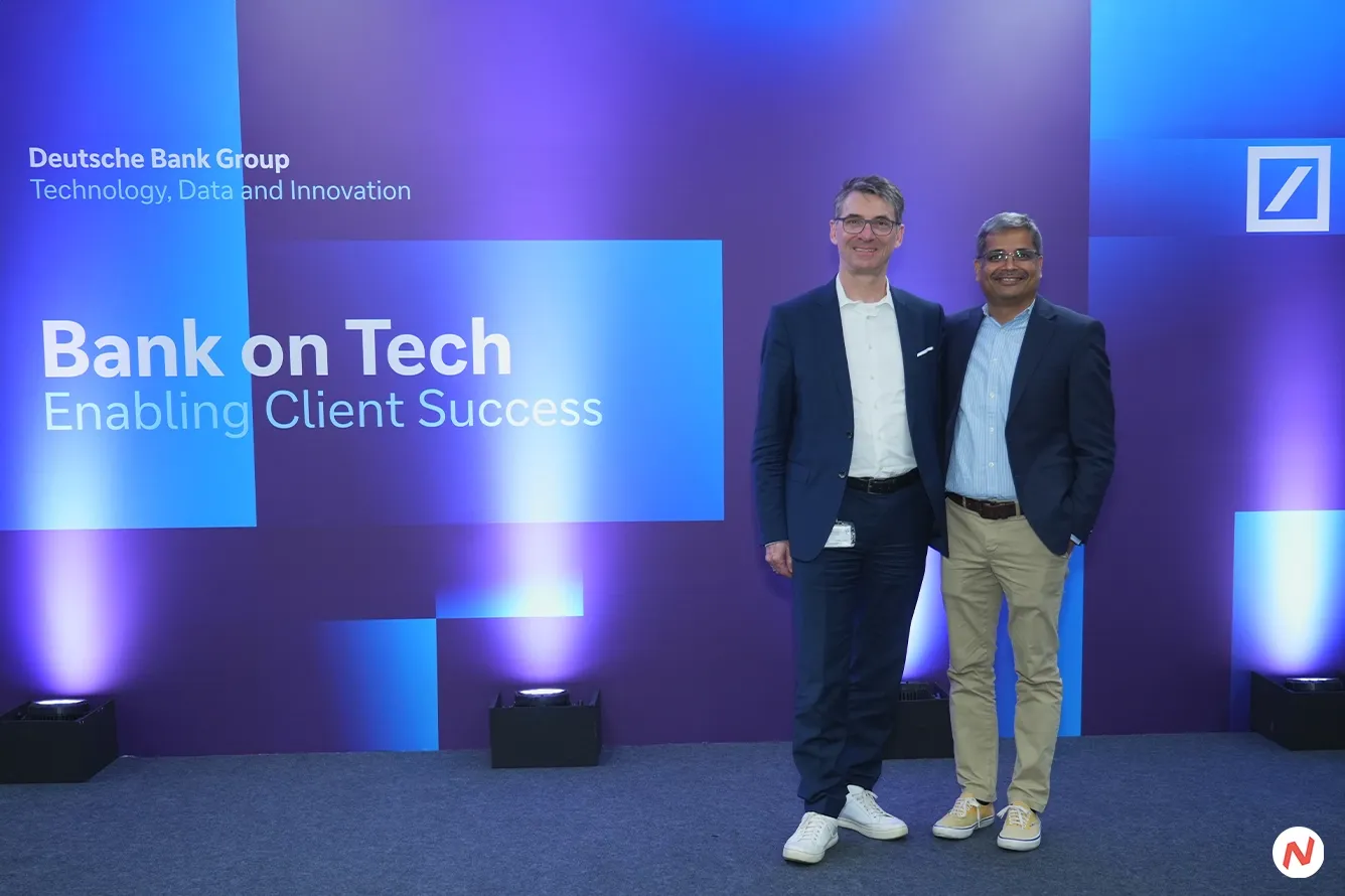 Deutsche Bank's Bank on Tech event in Bengaluru showcasing India-based global tech innovation in banking