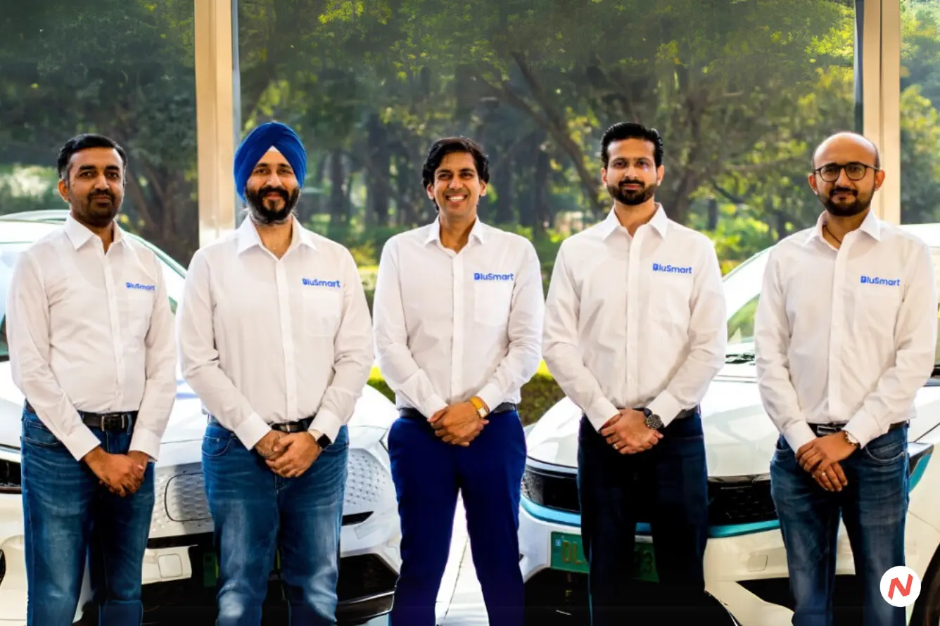 BluSmart electric vehicle fleet and former CEO Anirudh Arun