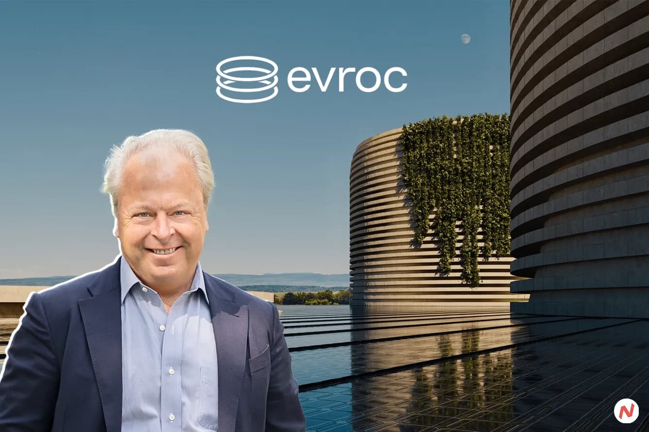 Evroc CEO Mattias Åström and the company's sovereign cloud infrastructure plan for Europe