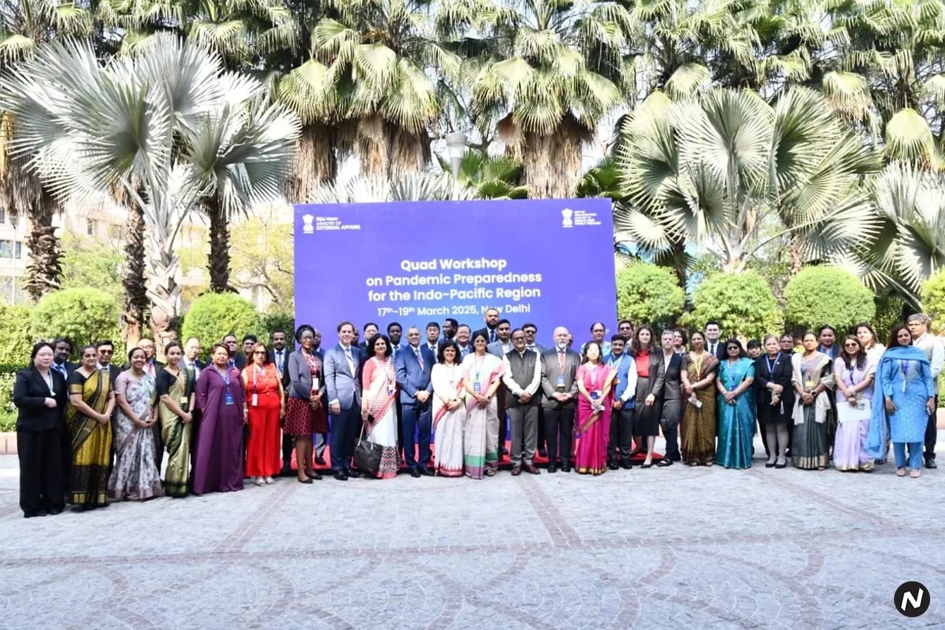 India hosts Quad Workshop on pandemic preparedness for the Indo-Pacific region