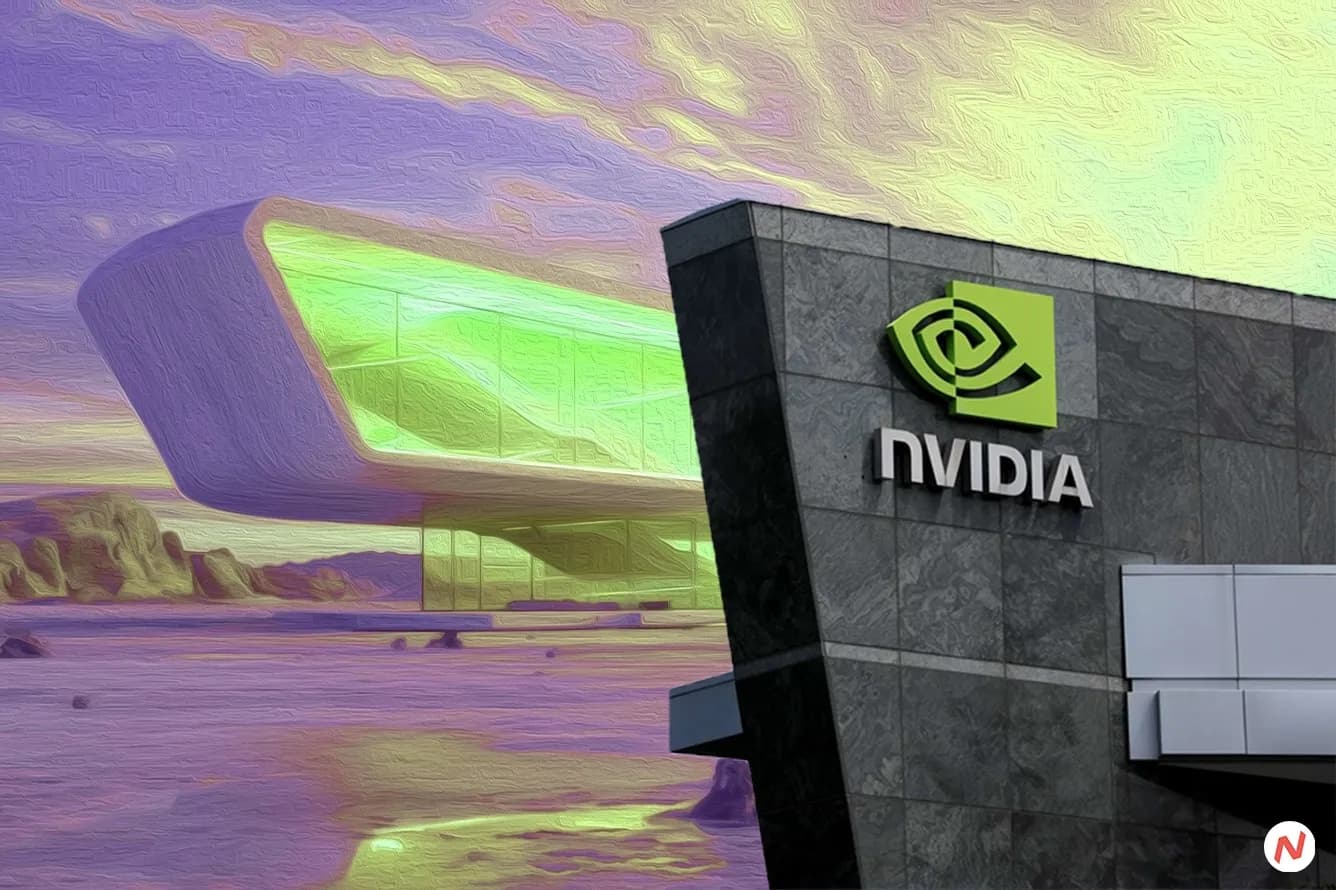Nvidia CEO Jensen Huang announcing the NVAQC quantum computing research lab in Boston