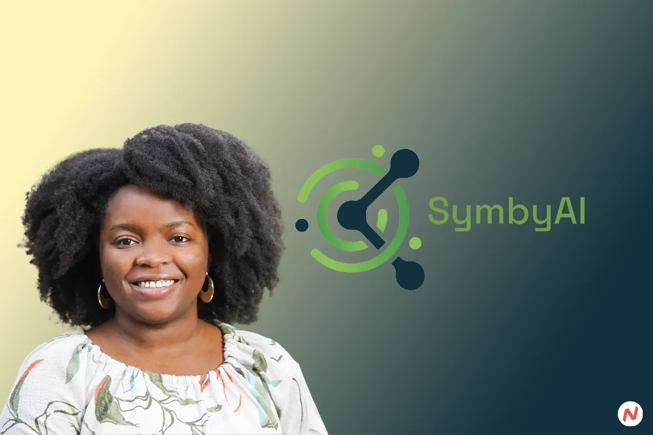 SymbyAI logo or platform interface for AI-powered scientific research workspace