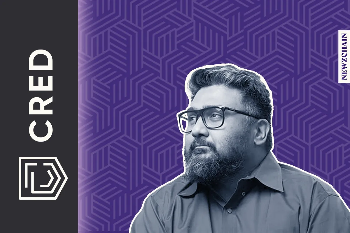 CRED founder Kunal Shah and the CRED app logo, representing the company's $75 Mn fundraise led by GIC