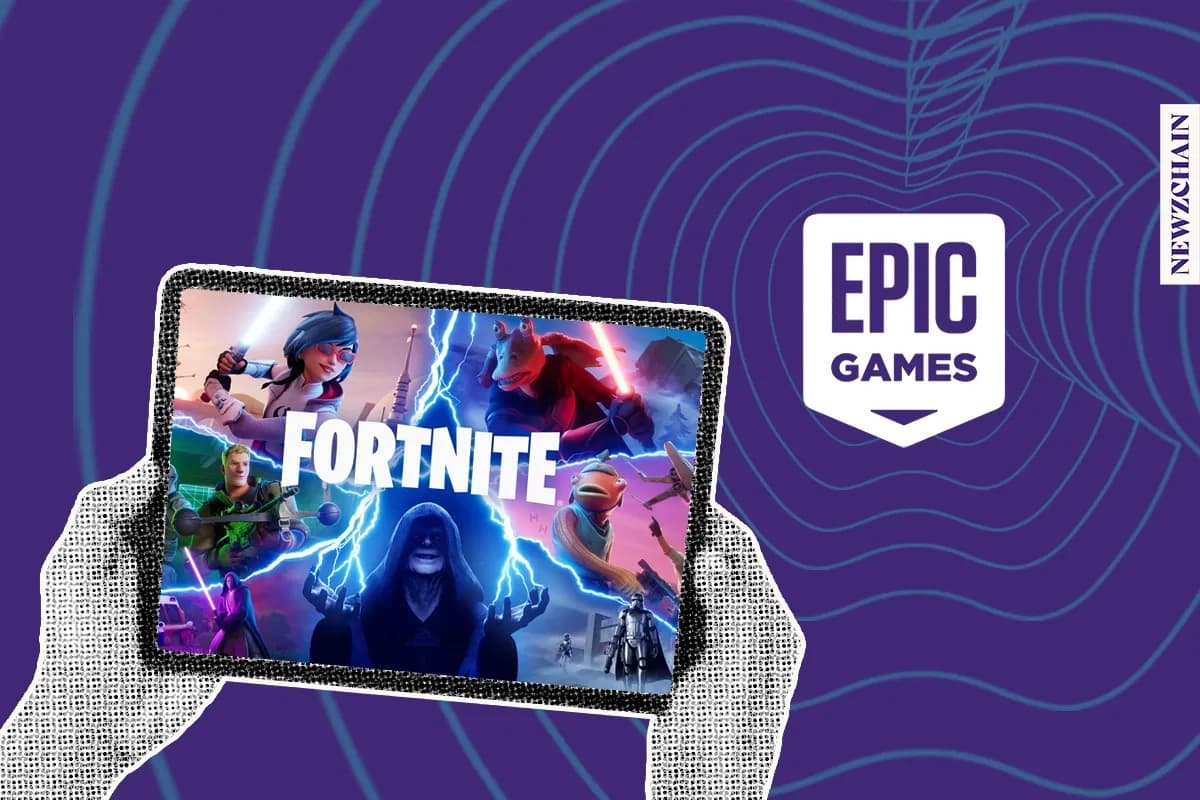 Epic Games logo and Fortnite branding, representing the legal dispute with Apple over the App Store