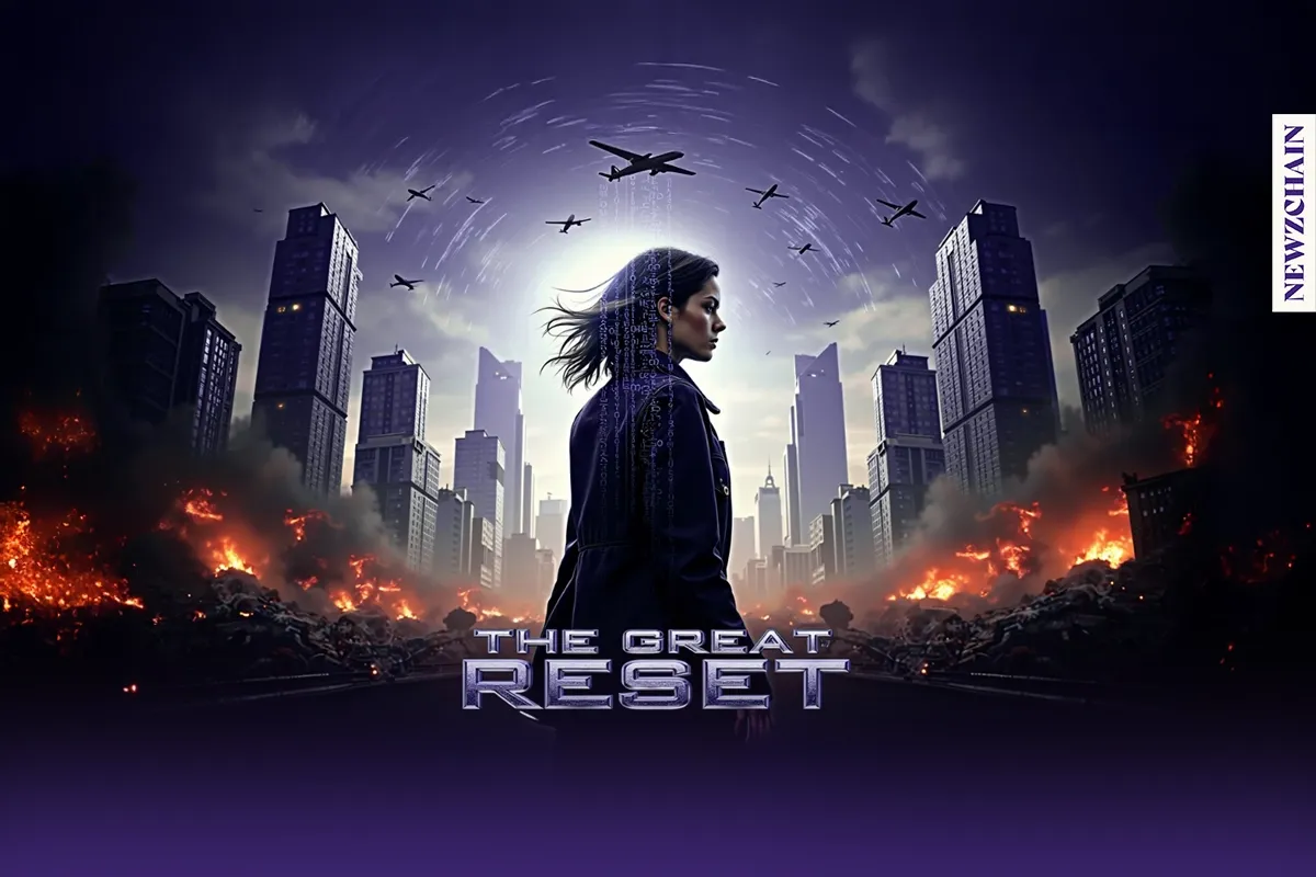Scene from 'The Great Reset', the first photorealistic AI-generated feature film to premiere at Cannes Marché du Film