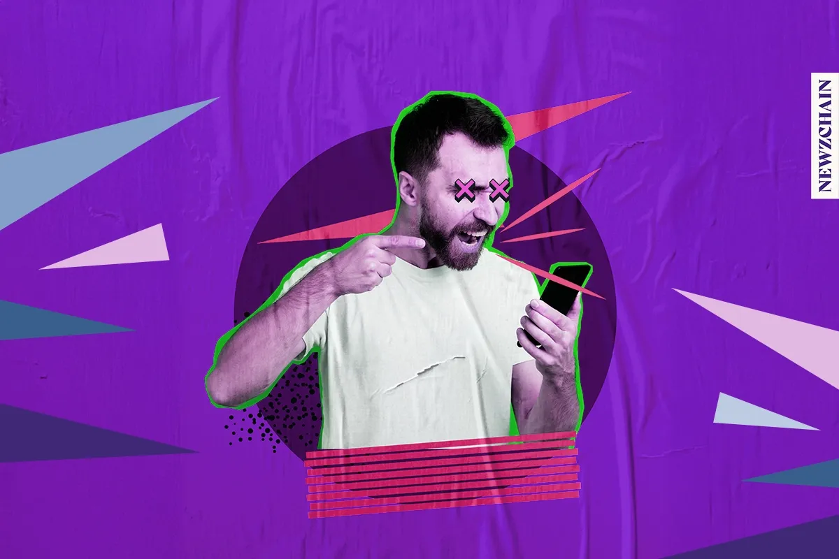 A smartphone against a backdrop of emerging tech like smart glasses, foldables, and spatial computing headsets