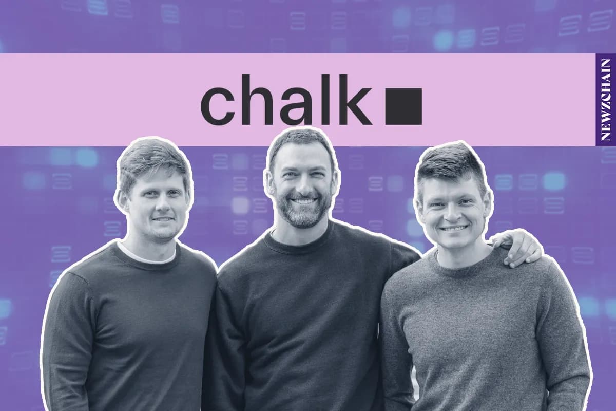 Chalk AI logo or San Francisco startup headquarters illustration