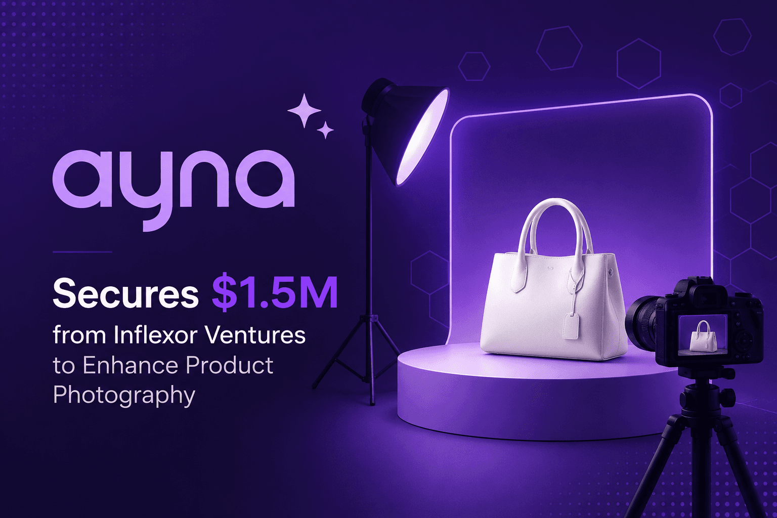 Ayna founders Yash Bansal and Aastha Rajpal; the startup raised $1.5M seed funding for generative AI product photography