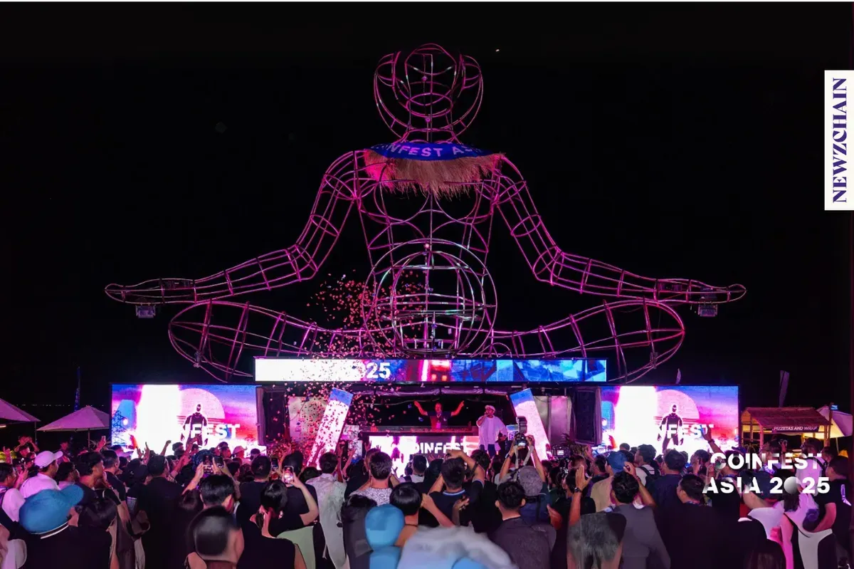 Coinfest Asia 2025 crypto festival at Nuanu Creative City, Bali, with speakers and Web3 experiences