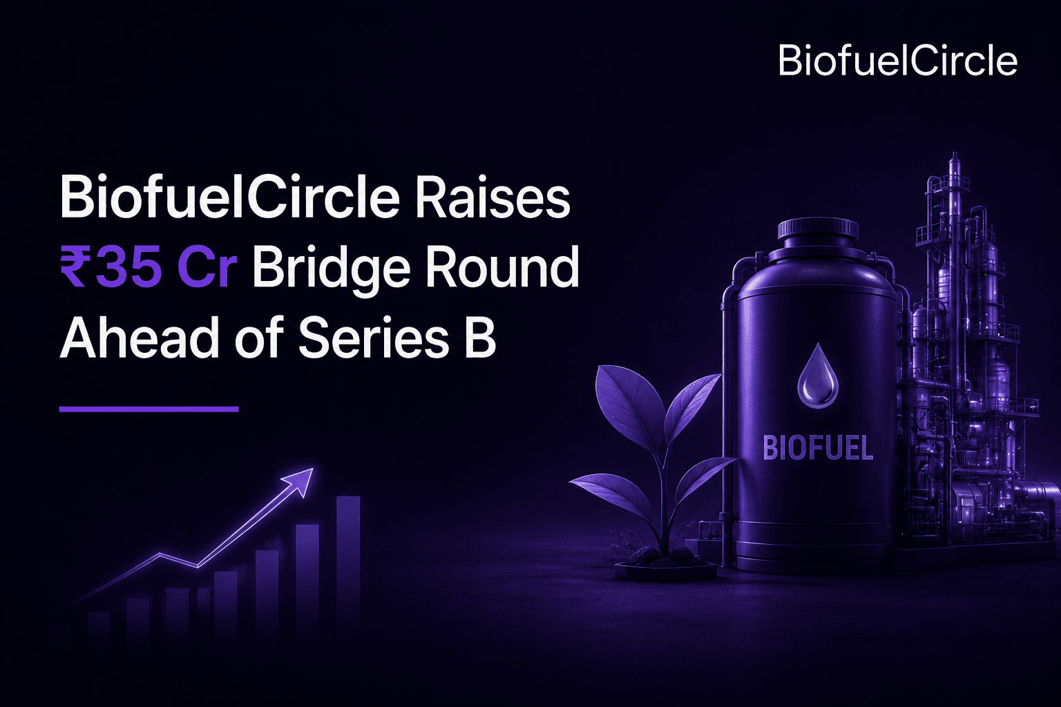 BiofuelCircle Raises ₹35 Cr Bridge Round Ahead of Series B
