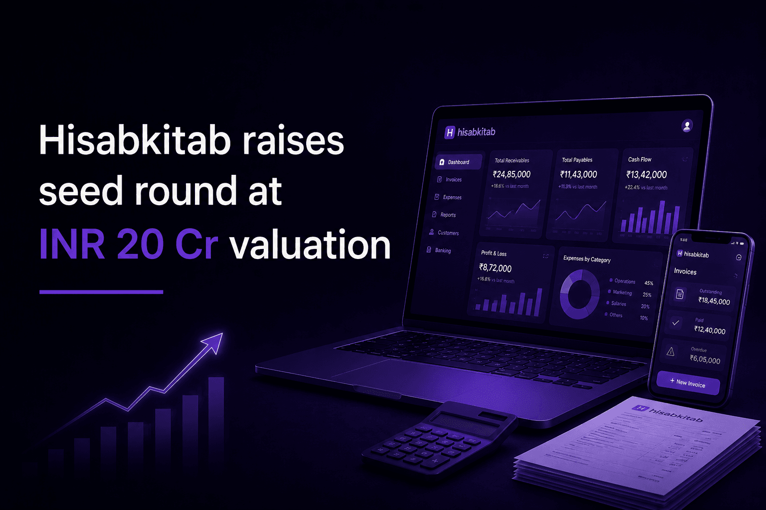 Hisabkitab raises seed round at INR 20 Cr valuation
