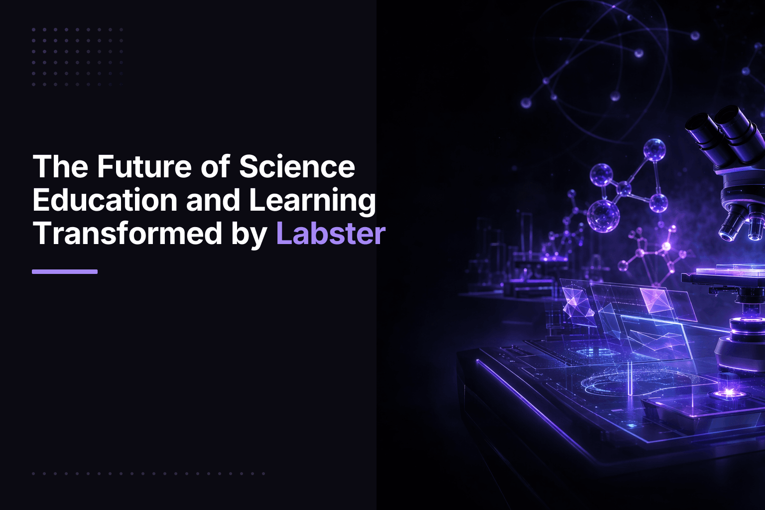 Labster virtual lab simulation interface showing interactive 3D science experiments for students