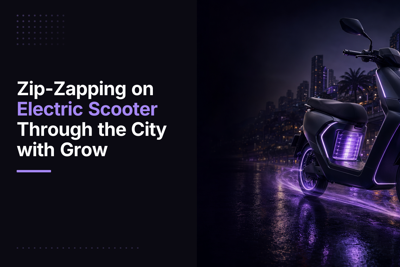 Electric Scooter Startup