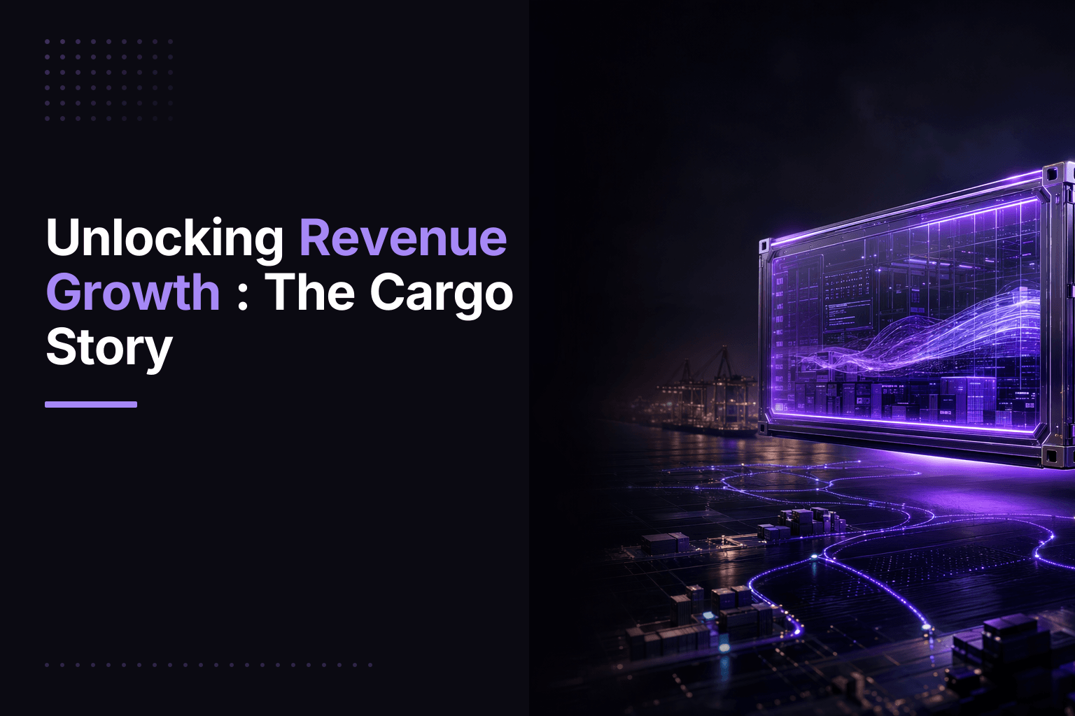 Cargo platform for revenue operations