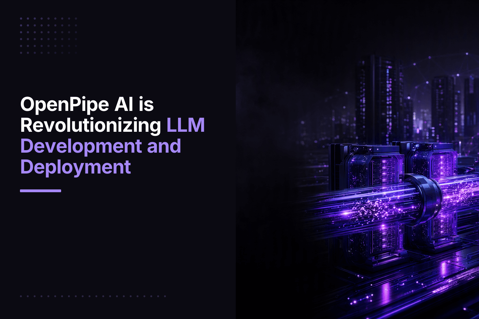 OpenPipe AI logo and technology platform for cost-effective LLM development and deployment