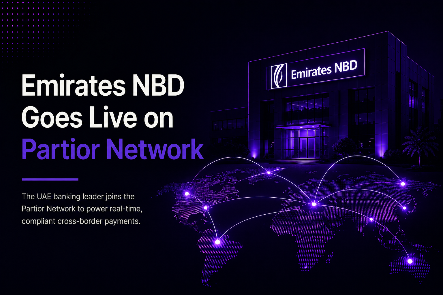 Emirates NBD Goes Live on Partior Network