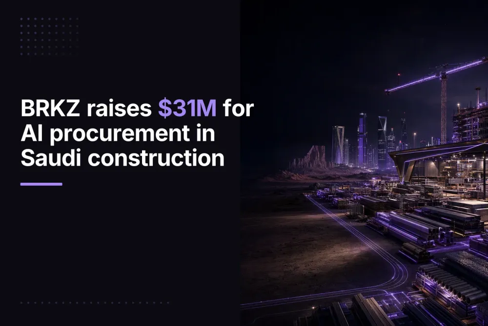 BRKZ raises $31M for AI procurement in Saudi construction