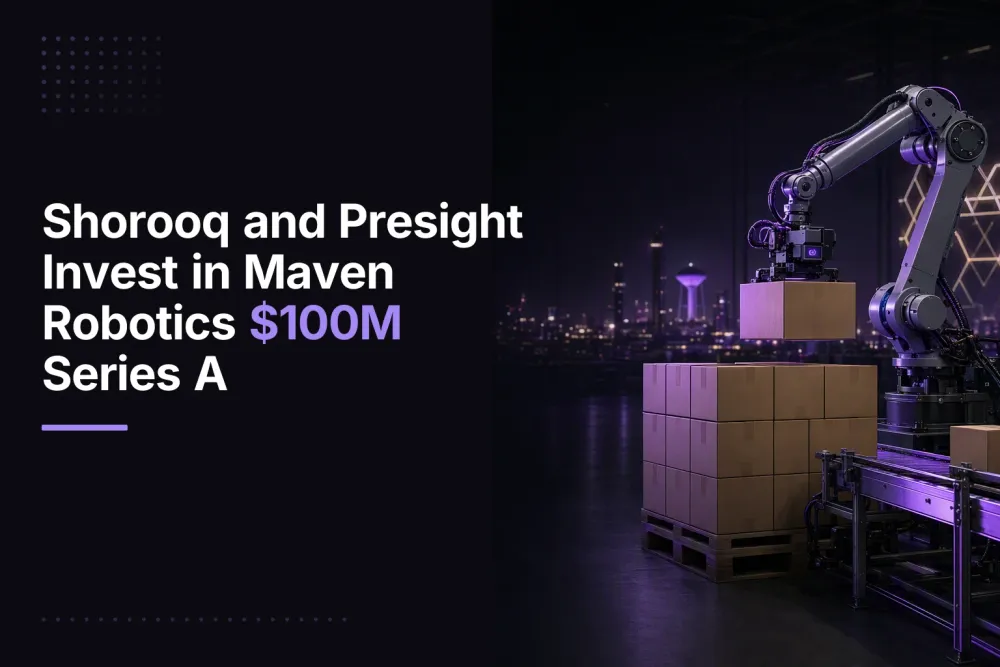 Shorooq and Presight Invest in Maven Robotics $100M Series A