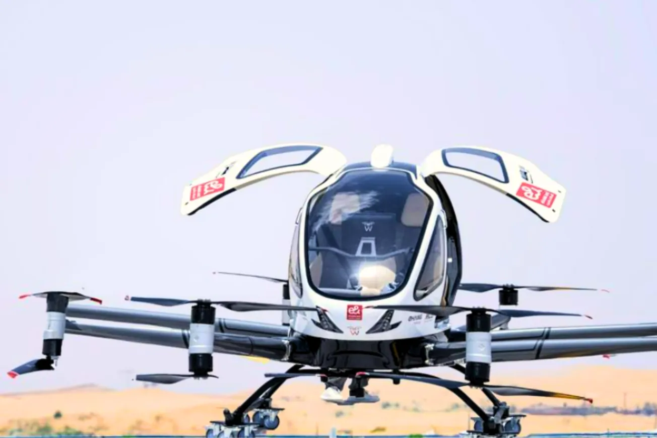 Middle East’s First Passenger-Carrying Drone Trials Take Place in Abu Dhabi