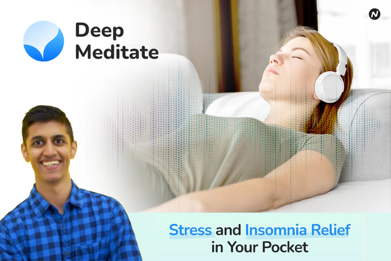 Deep Meditate, Your Pocket-Sized Sanctuary for Restful Sleep