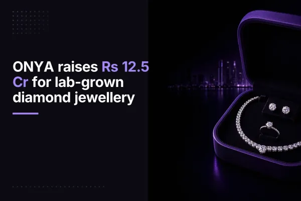 ONYA raises Rs 12.5 Cr for lab-grown diamond jewellery